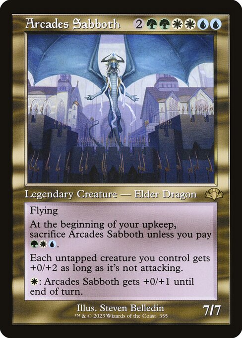 Arcades Sabboth (355) [Dominaria Remastered]