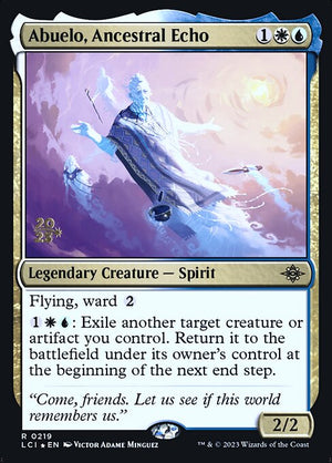 Abuelo, Ancestral Echo (219s) [The Lost Caverns of Ixalan Promos]