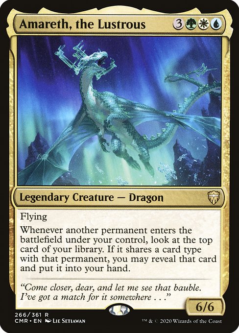Amareth, the Lustrous (266) [Commander Legends]