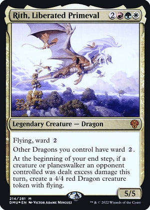 Rith, Liberated Primeval (214s) [Dominaria United Promos]