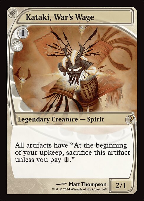 Kataki, War's Wage (148) [Mystery Booster 2]