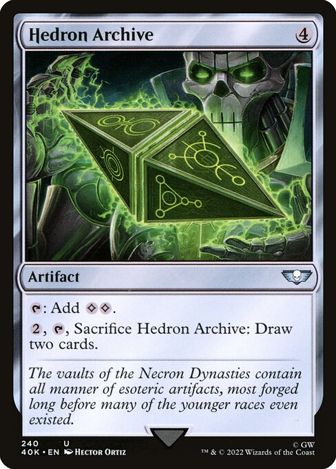 Hedron Archive (240) [Warhammer 40,000 Commander]