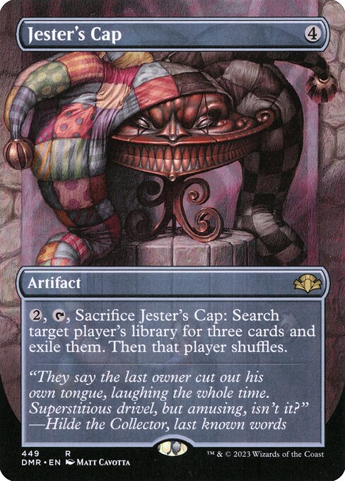 Jester's Cap (449) [Dominaria Remastered] [Borderless]