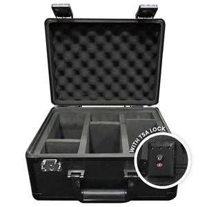 Evoretro 3-Row Aluminum Gray Case With TSA Lock