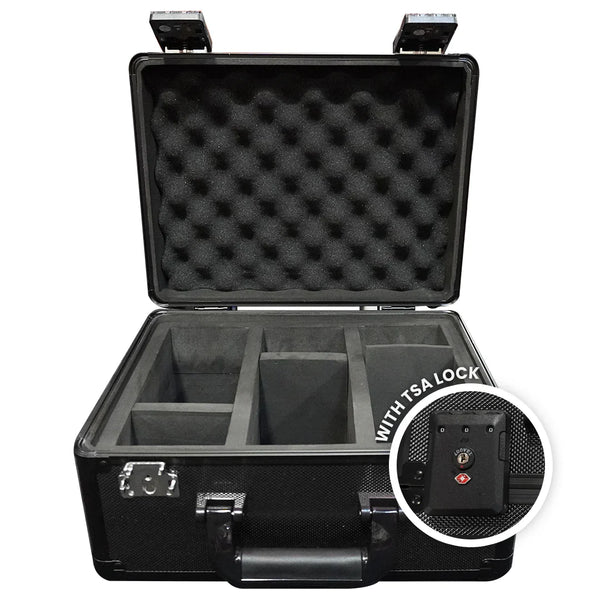 Evoretro 3-Row Aluminum Gray Case With TSA Lock