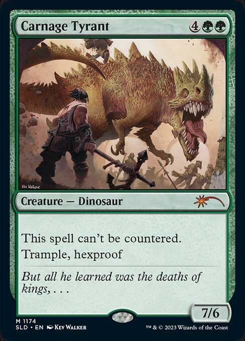 Carnage Tyrant (1174) [Secret Lair Drop]