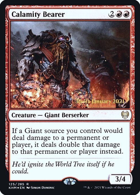 Calamity Bearer (125s) [Kaldheim Promos]