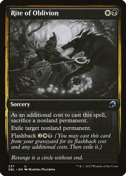 Rite of Oblivion (237) [Innistrad: Double Feature]
