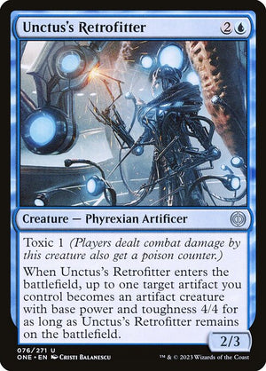Unctus's Retrofitter (76) [Phyrexia: All Will Be One]