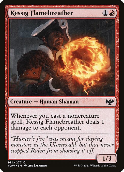 Kessig Flamebreather (164) [Innistrad: Crimson Vow]