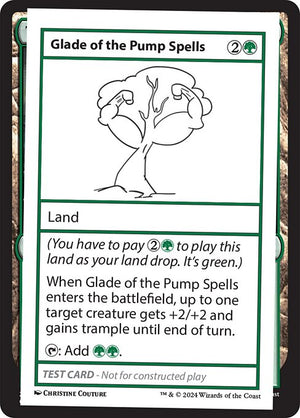 Glade of the Pump Spells (999-GOTPS) [Mystery Booster 2]