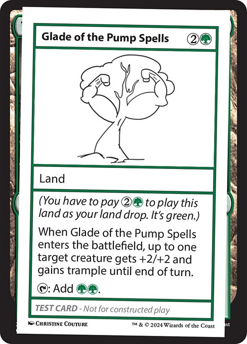 Glade of the Pump Spells (999-GOTPS) [Mystery Booster 2]