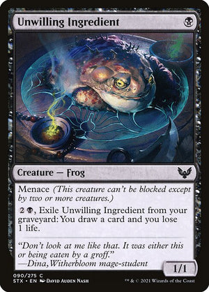 Unwilling Ingredient (90) [Strixhaven: School of Mages]