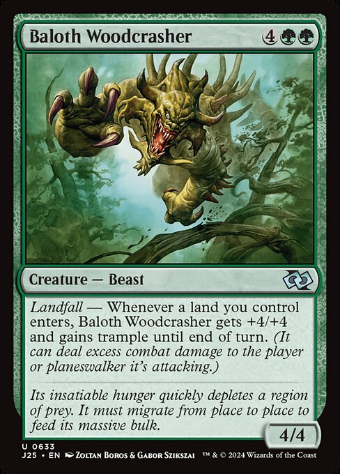 Baloth Woodcrasher (633) [Foundations Jumpstart]