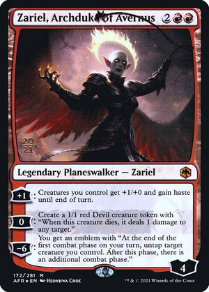 Zariel, Archduke of Avernus (172s) [Adventures in the Forgotten Realms Promos]