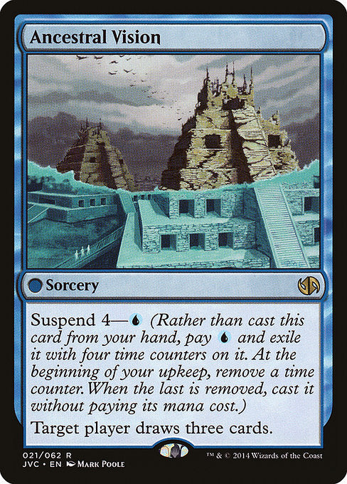 Ancestral Vision (21) [Duel Decks Anthology: Jace vs. Chandra]