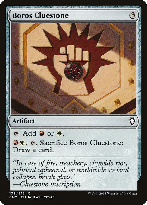 Boros Cluestone (175) [Commander Anthology Volume II]