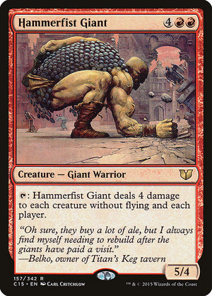 Hammerfist Giant (157) [Commander 2015]
