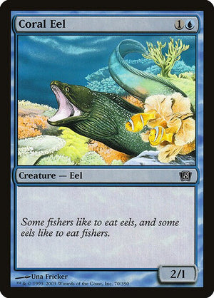 Coral Eel (70★) [Eighth Edition]