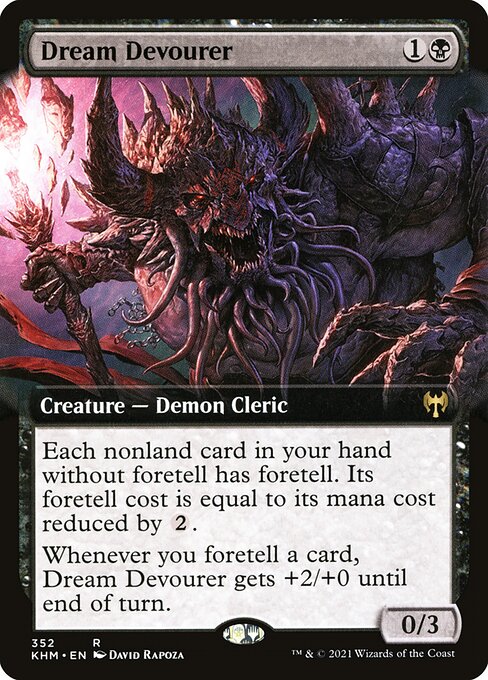 Dream Devourer (352) [Kaldheim] [Extended Art]