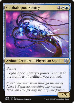 Cephalopod Sentry (198) [Phyrexia: All Will Be One]