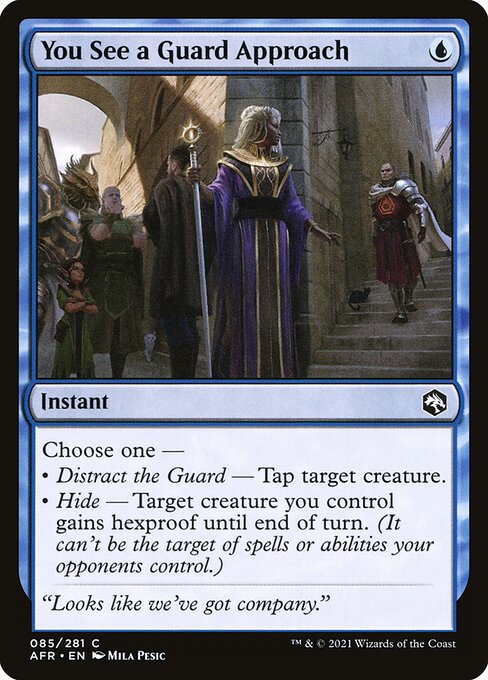 You See a Guard Approach (85) [Adventures in the Forgotten Realms]
