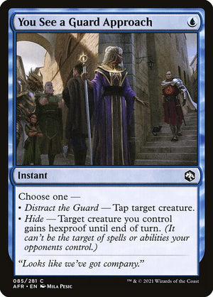 You See a Guard Approach (85) [Adventures in the Forgotten Realms]