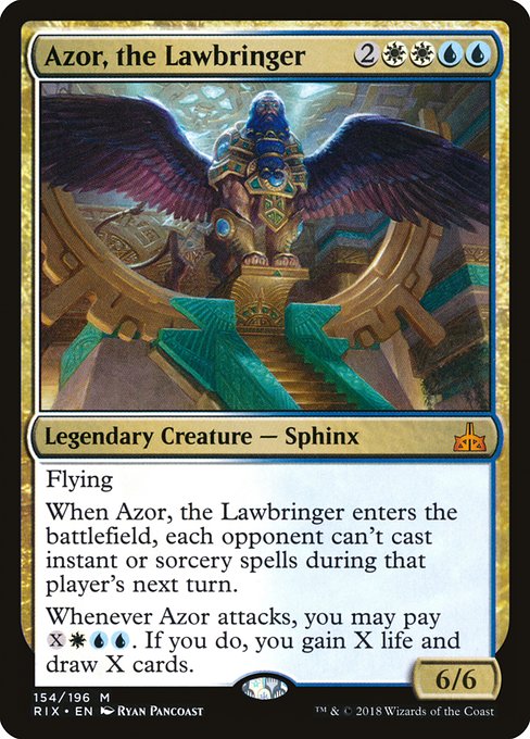Azor, the Lawbringer (154) [Rivals of Ixalan]