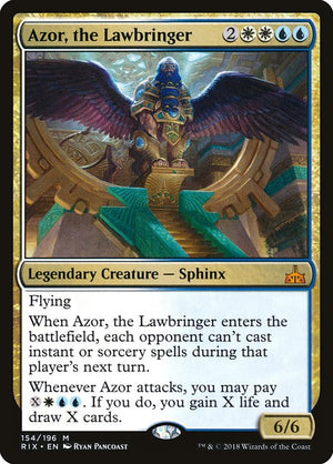 Azor, the Lawbringer (154) [Rivals of Ixalan]