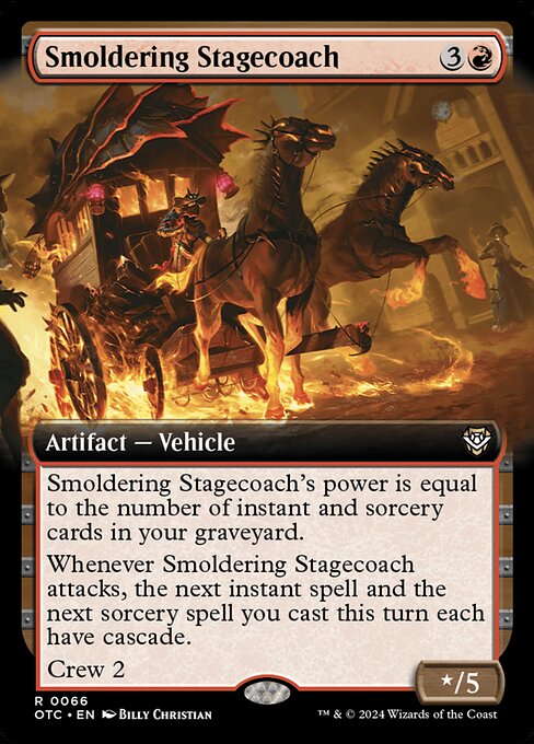 Smoldering Stagecoach (66) [Outlaws of Thunder Junction Commander]