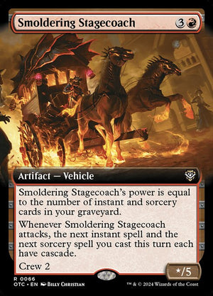 Smoldering Stagecoach (66) [Outlaws of Thunder Junction Commander]
