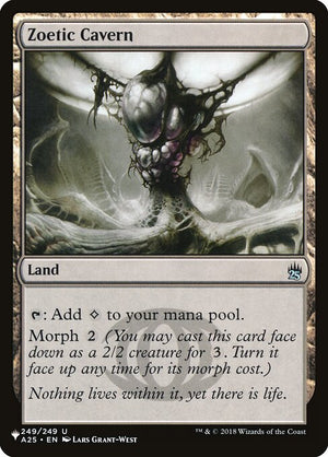 Zoetic Cavern (A25-249) [The List]