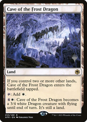 Cave of the Frost Dragon (253p) [Adventures in the Forgotten Realms Promos]
