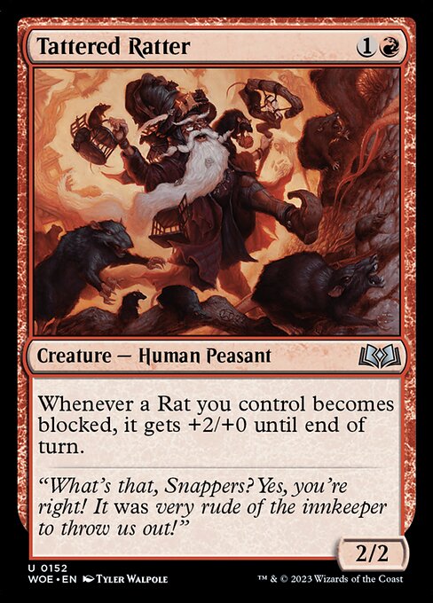 Tattered Ratter (152) [Wilds of Eldraine]
