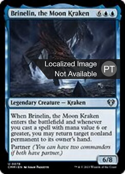Brinelin, the Moon Kraken (78) [Commander Masters]