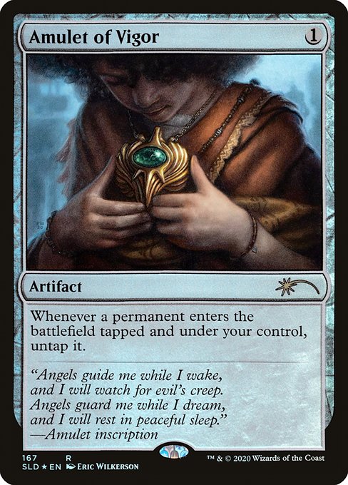Amulet of Vigor (167) [Secret Lair Drop]