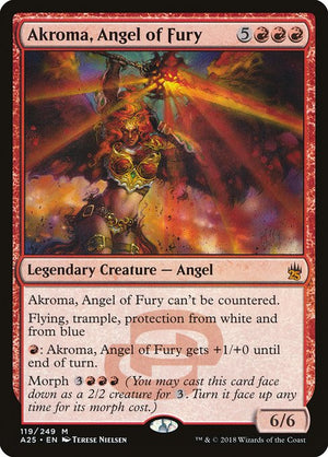 Akroma, Angel of Fury (119) [Masters 25]