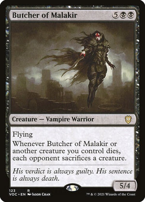 Butcher of Malakir (123) [Crimson Vow Commander]