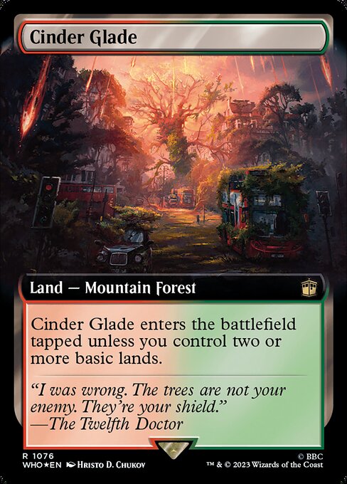 Cinder Glade (1076) [Doctor Who] [Extended Art]