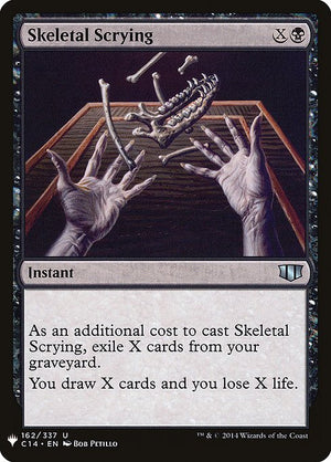 Skeletal Scrying (C14-162) [The List]