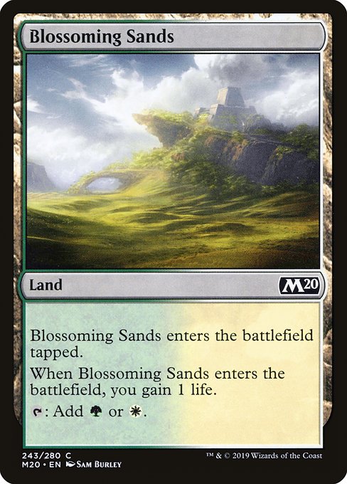 Blossoming Sands (243) [Core Set 2020]