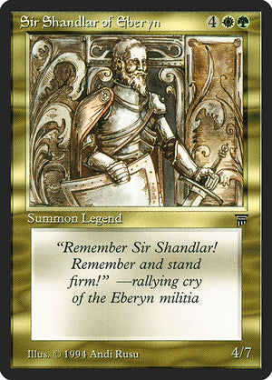 Sir Shandlar of Eberyn (257) [Legends]