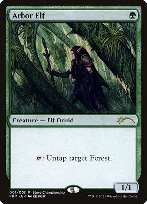 Arbor Elf (1) [Wizards Play Network 2021]