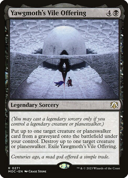 Yawgmoth's Vile Offering (271) [March of the Machine Commander]