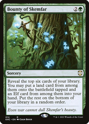 Bounty of Skemfar (12) [Kaldheim Commander]