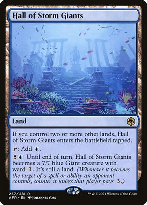 Hall of Storm Giants (257p) [Adventures in the Forgotten Realms Promos]