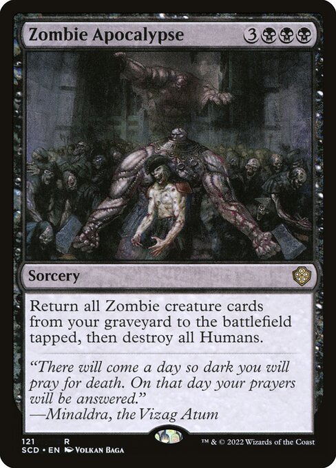 Zombie Apocalypse (121) [Starter Commander Decks]