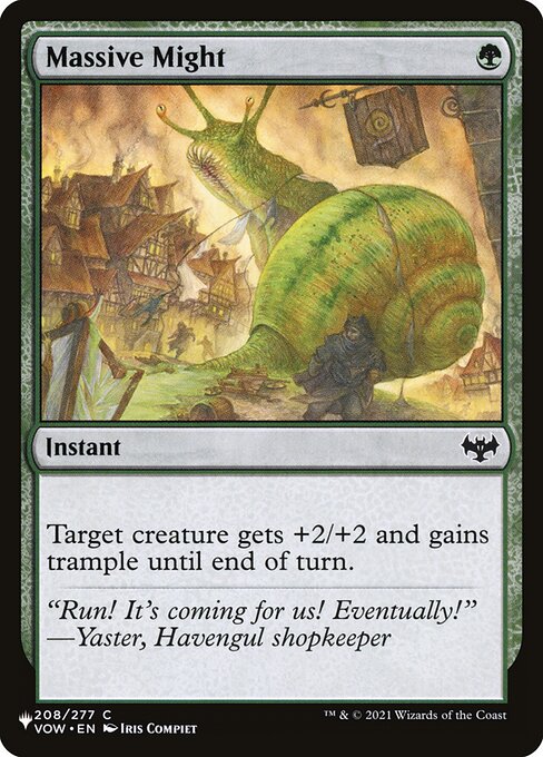 Massive Might (VOW-208) [The List]