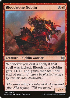 Bloodstone Goblin (115) [Dominaria]