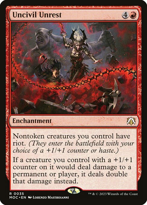 Uncivil Unrest (35) [March of the Machine Commander]